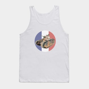 Char B1 WW2 French Tank Tank Top